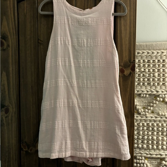 NWOT Free People Open Back Mini Dress / Romper - Picture 1 of 3